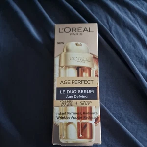 Loreal Paris Age Perfect Le Duo Serum Age Defyning Collagen Peptide Booster - Picture 1 of 3