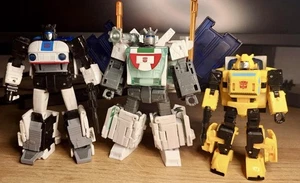 Transformers Legacy ORIGIN Bumblee Wheeljack and Jazz (One Minor Part Missing) - Picture 1 of 6