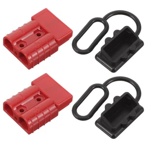1 Pair Double Pole Connector Quick Connect/ Disconnect Plug for Recovery Winch - Picture 1 of 12