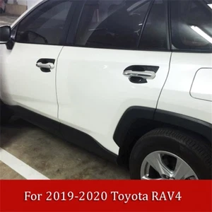4PCS For Toyota RAV4 2019 2020 2021 2022 2023 Look Door Handle Bowl Cover Trim - Picture 1 of 7