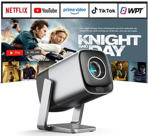 Mini Beamer mit WiFi und Bluetooth, XuanPad Smart Projektor 4K Unterstützung, Dolb - Bild 1 von 8