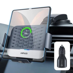 Wireless Car Charger for Samsung Galaxy Z Fold 6/5/4/3, Dual Coils,Fast Charg... - Picture 1 of 7