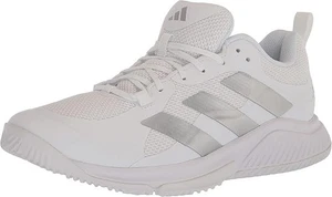 Adidas Court Team Bounce 2.0 Damen Sneaker, weiß/silber - Größe 11 - Bild 1 von 6