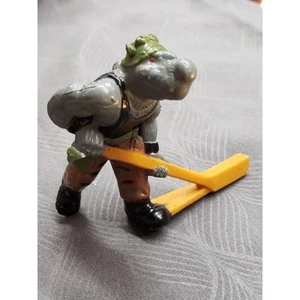 Vintage Remco TMNT Ninja Turtles 1990 Subterranean Sewer Hockey Rocksteady As Is - Picture 1 of 3