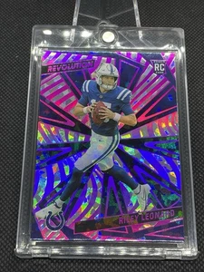 2025 Panini Revolution - Rookie Riley Leonard (RC) #237 Holo Red /35 Colts - Picture 1 of 2