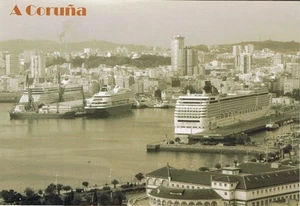 Cruise ship MSC Orchestra. Prinsendam. Holland America. La Coruña. - Imagen 1 de 1