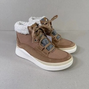 Sorel Out N About IV Mid Waterproof Sneaker Size UK 4 EU 37 Womens Brown - Picture 1 of 6