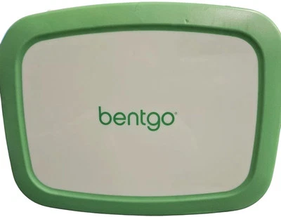 Fiambrera BENTGO KIDS a prueba de fugas 5 compartimentos verde brillante 8"Lx5,5"W Foto 1 de 4