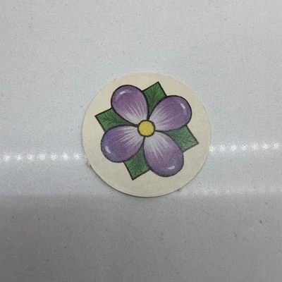 De colección Dama Preciosas Cerraduras y Las Colas de Pixieta Repuesto Flor Púrpura/Disco en Blanco Foto 1 de 2