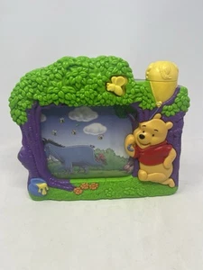 Vintage Winnie the Pooh Scrolling Screen Crib Baby Toy Musical TV Wind Up Disney - Picture 1 of 7