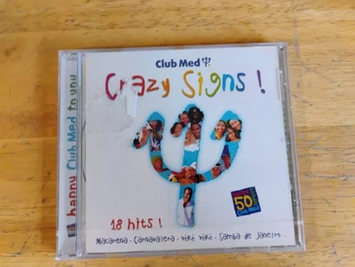 Pop Music Compilation CD - Club Med Crazy Signs! ft Various Artists [NEW] - Image 1 of 4
