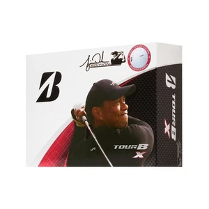 BRIDGESTONE Golf Ball TOUR B X 2024 Model 12 Balls White TIGER WOODS EDITION B4W - Picture 1 of 5