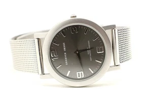 Sharper Image FM001 Edelstahl Herrenuhr braucht Batterie - Bild 1 von 5