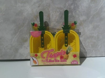 Тропические силиконовые формы для ананаса мороженого/2 формы - Изображение 1 из 4