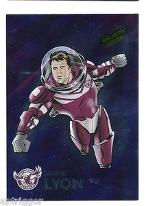 2014 NRL Traders Galactic Stars (GS7) Jamie LYON Sea Eagles - Picture 1 of 1