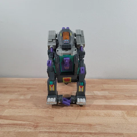 Trypticon Platinum Edition Hasbro Reissue WORKS 2015 Action Figure Not Complete Cover