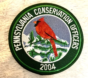 2004 PENNSYLVANIA CONSERVATION OFFICER PATCH diametro 4" - Foto 1 di 2