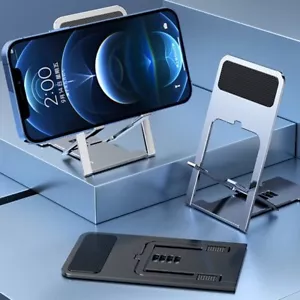 Universal Desktop Adjustable Foldable Phone Tablet Holder Stand Iphone Galaxy - Picture 1 of 9