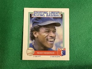 1988 Starting Lineup All-Stars #23 Rickey Henderson New York Yankees