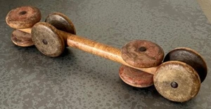 Follo Me Tinker Vintage 20er Jahre Holz Zugspielzeug ~ Tinker Toy Co. - Bild 1 von 4