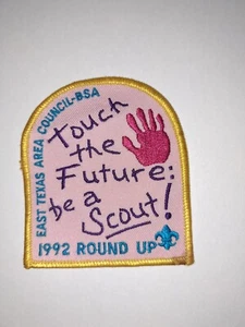 1992 Be A Scout Pfadfinder Aufnäher - Bild 1 von 2