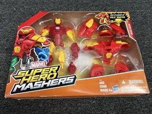 Hasbro Marvel Super Hero Mashers - Iron Man Walmart Exclusive In Box Rare Toy - Picture 1 of 11
