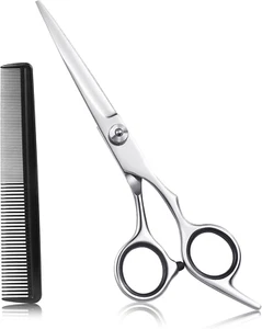 Tijeras de corte de pelo profesionales de acero inoxidable de 6,5" - Imagen 1 de 11