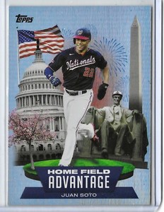 2022 Topps Series 1 Juan Soto Home Field Advantage SSP - #HA-4