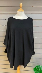 Lagenlook OBSESSION LUXE LIKE CACHEMIR SUPER SUAVE JERSEY - NUEVO CON ETIQUETAS-12-20 Reino Unido O/S - Imagen 1 de 2