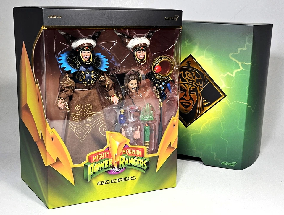 WB Super7 - Mighty Morphin Power Rangers ULTIMATES Wave 2 - Rita Repulsa
