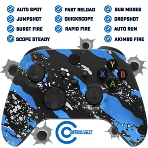 Controlador inalámbrico Modded Rapid Fire para Xbox Series X/S y Xbox One - BlueSplat - Imagen 1 de 6
