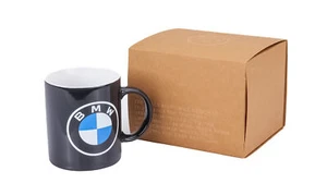 Taza de café original con logotipo BMW azul oscuro 300 ml 80232864159 NUEVO - Imagen 1 de 3
