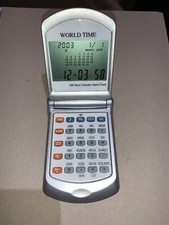 Windows Live akademischen Suche Weltzeit und Taschenrechner. Retro 2003