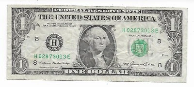 Scarce $1 1985 Ortega/Baker St. Louis HE Block Only Print Fine/VF tear - Image 1 of 2