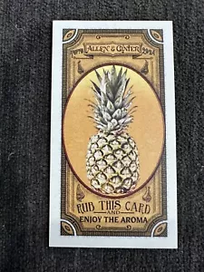 2024 Topps Allen & Ginter Got The Itch Pineapple Scratch And Sniff #GTI-9 SP - Picture 1 of 2
