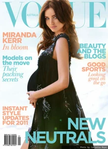 Vogue Australia January 2011 Miranda Kerr Pregnant Teresa Palmer Eddie Redmayne - Picture 1 of 23