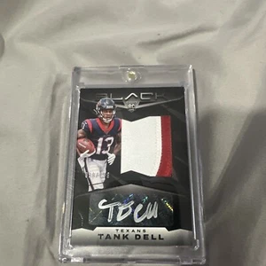 2023 Panini Black - Rookie Patch Autographs #211 Tank Dell /199 (AU, MEM, RC) - Picture 1 of 4
