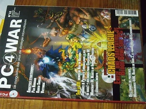 4?µ µ? Revue PC4WAR n°11 + CDrom / Chaos League Age of Mythologie Raven Shield - Picture 1 of 1