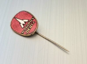 Magirus Deutz Anstecknadel emailliert rot "Hoffstätter" Alt+ORIGINAL - 17x22mm - Picture 1 of 2