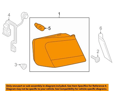 AUDI OEM 16-18 A6 Quattro, A6, S6 Lámparas Traseras-Lámpara Trasera Conjunto 4G5945095D Foto 1 de 2
