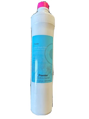 Premier Carbon Block Water Filter 105371 Blue Unsealed Open Box - Image 1 of 2