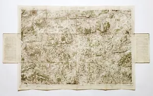 GUILDFORD & HORSHAM Surrey Sussex Ordnance Survey original antique map 1909 - Picture 1 of 6