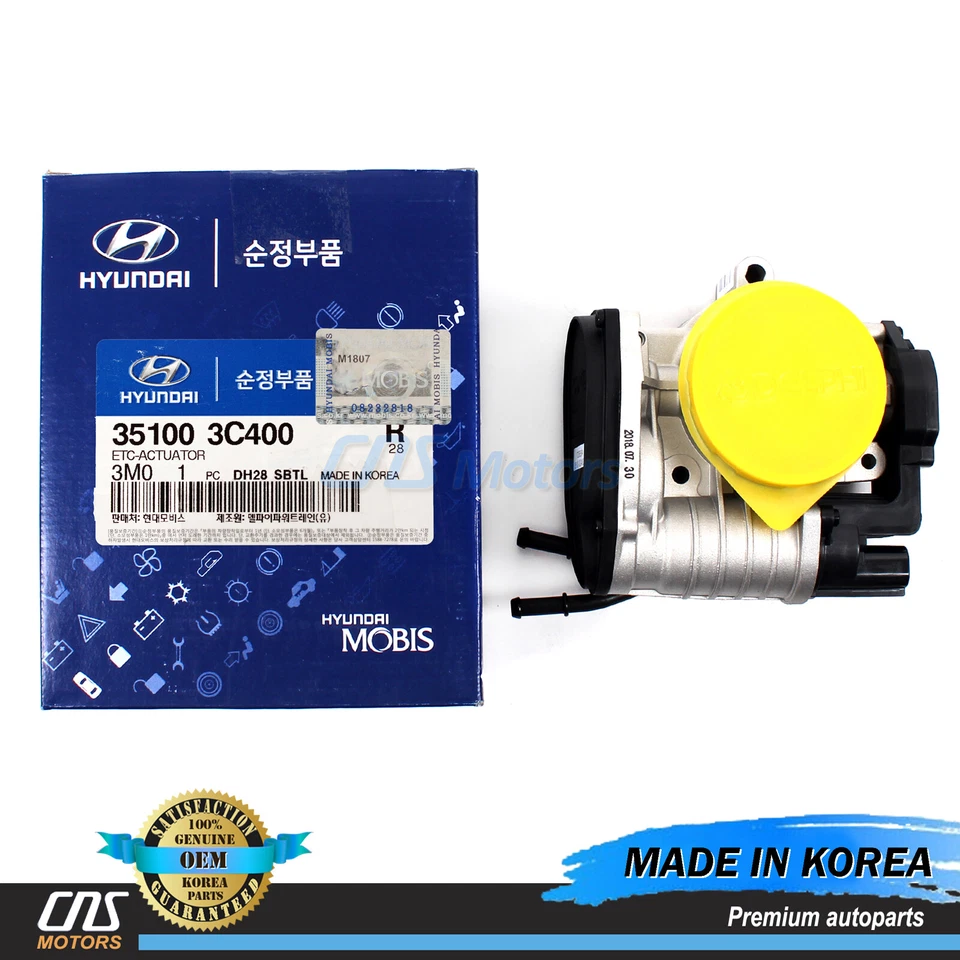 2011 Hyundai Genesis Sedan - 3.8l V6 Throttle Body 351003C400