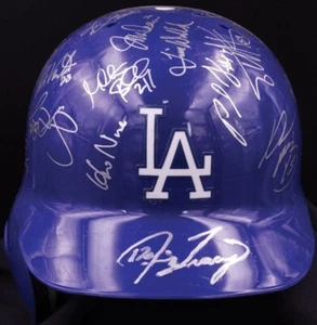 2004 Los Angeles Dodgers National League Champs Game Issued Helmet PSA DNA COA - Picture 1 of 9