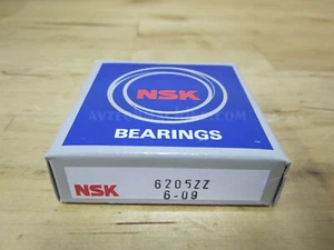 6205ZZ NSK Deep Groove Ball Bearing 25x52x15mm - Picture 1 of 1