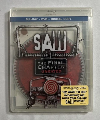 Saw: the Final Chapter (Blu-ray, 2010) New Sealed Jigsaw Horror Movie Saw 3D - Image 1 of 2