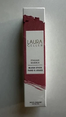 LAURA GELLER Rubor Mármol Italiano 0.31 OZ / 9G Frambuesa Champagne Nuevo en Caja Foto 1 de 4