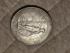 1899-B Hong Kong -British Trade Dollar- Silver Foreign Coin - Picture 1 of 7