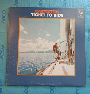 Carpenters Ticket To Ride Vinyl LP - Bild 1 von 7