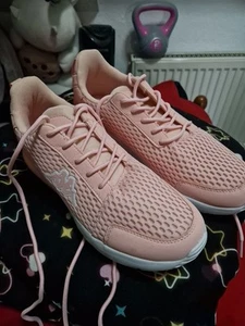 Turnschuhe Damen Kappa Gr. 41 Lachs/Weiß - Bild 1 von 4